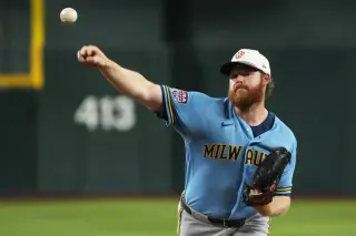 Brewers’ Woodruff to miss rest of season after capsule shoulder surgery