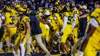 NBC defers to Big Ten on game clock after Michigan’s last-second TD