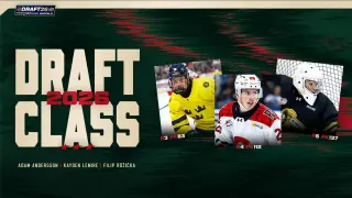 Wild land three new prospects in the 2026 NHL Draft