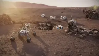 Autonomous robots map underground lava tunnels as templates for Moon and Mars bases