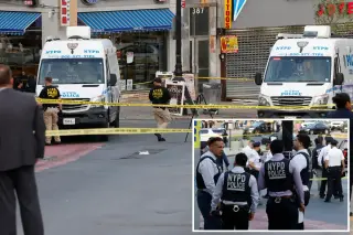 Bronx carjacking chase ends with sergeant struck, suspect shot by police