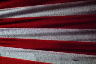 Apollo Moon Flags Bleached to White, Leaving Shadowed Reminders
