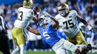 BYU's Historic 28-24 Upset of Notre Dame Defined by Bachmeier's Triple Threat and Controversial End