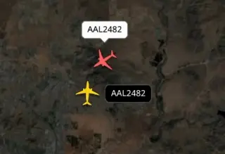Two AA2482 Flights Share Callsign on the Same Phoenix Frequency