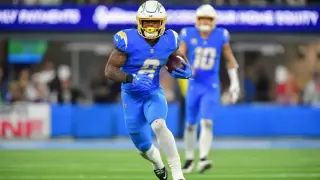 Model projects 2026 fantasy football breakouts, spotlighting Hampton, Willis, and more