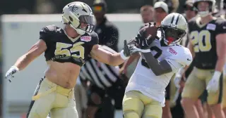Saints offense shines in padded practice as camp progresses