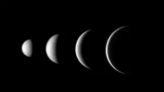 Venus Pops a Slim Crescent, Revealing Its True Phase Geometry