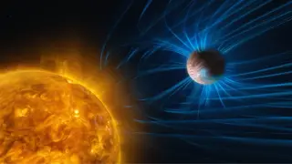 Distant gas giants show signs of magnetic fields through extreme winds