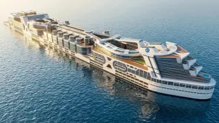 Could a mile-long cruise ship turn seas into a floating city for 80,000?