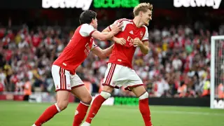 Rice and Odegaard spark Arsenal win as Havertz shines for Chelsea in ratings-heavy clash