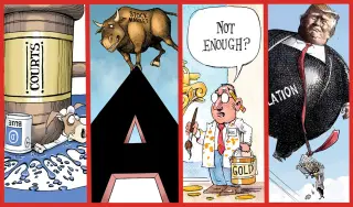 Cartoon Carousel: the week's politics in sharp, satirical ink
