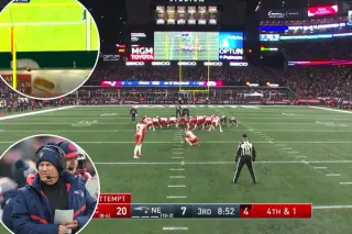 Patriots coach Belichick allegedly used 'double uprights' trick to rattle kickers