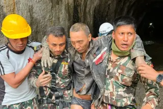 Two survivors rescued from Nepal floods after 10 days of search