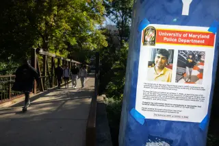 UMD student found safe after six-day search; police detail discovery in wooded area