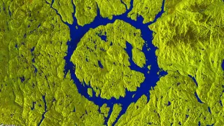 Eye of Quebec: giant crater lake guarding bears and a conservation push