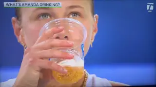 Anisimova's Cup Sip Triggers Beer Speculation, Red Bull Confirmed at Cincinnati Open