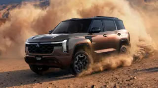 Mitsubishi Revives Pajero Name with New Ladder-Frame SUV