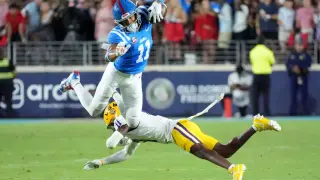 Ole Miss Upsets LSU, BYU Breaks into AP Top 10