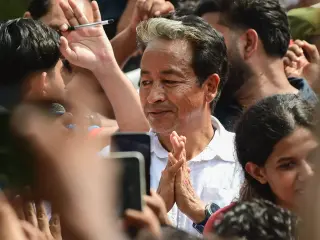 Delhi hunger-strike activist hospitalised amid protest over exam-system corruption