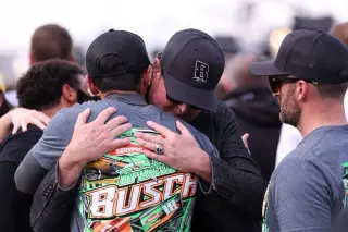 Suarez stuns Coke 600 field as NASCAR heals after Kyle Busch tragedy