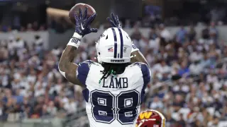 Week 3 Fantasy WRs: Lamb and St. Brown Lead, but Nabers and London Face High Risk
