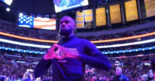 LeBron James details 'blueprint' strategy to help Embiid win first ring