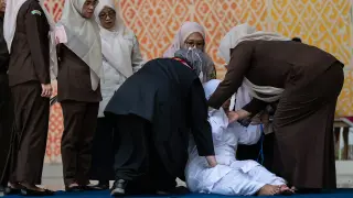 TikTok kiss triggers public caning under Aceh's Sharia law