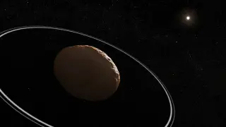 Chariklo’s shifting rings hint at active dynamics in the smallest ringed world