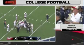 Akron fan-OC's debut drive ends in fumble against Robert Morris
