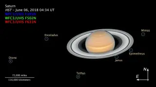 Saturn's moon tally climbs to 285 after 2025–2026 confirmations