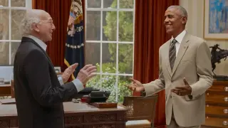 Obama Tan-Suit Moment Revisited in HBO's Life, Larry Finale