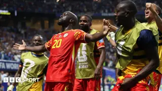 DR Congo’s Wissa inspires comeback to knock Uzbekistan into knockout stage