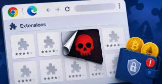 Crypto-Theft via Trusted-Looking Extensions: 19 Chrome/Edge Add-Ins Harbor Hidden Malware