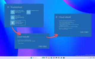 Cloud Rebuild: Windows 11’s USB-free path to a fresh OS
