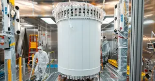 Underground xenon detector hints at possible dark-matter signal