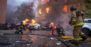 Jet Drones Target Kyiv Science Academy and Infrastructure Amid Rising Casualties