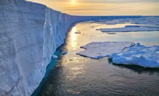 Hidden Channels Under Antarctic Ice Shelves Trap Warm Water, Accelerating Melt