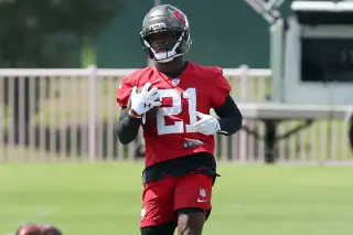 Morrison Sparks Bucs’ Defensive Dominance in OTA Practice