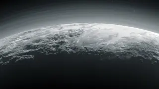 Pluto’s atmosphere begins to freeze out as it drifts farther from the Sun