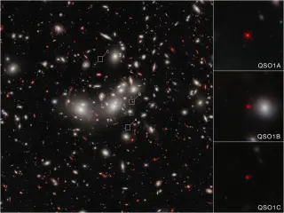 Webb Data Hints Black Holes Formed Before Galaxies