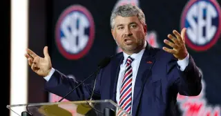 Blunt debut: Golding’s first Ole Miss media day torn by candor and controversy