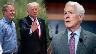 Trump escalates feud with Cornyn over stalled Blanche AG nomination