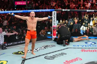 Pimblett Secures Swift Submission Over Saint-Denis at UFC 329