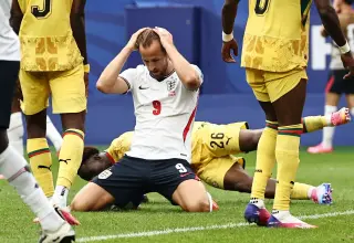 England’s 19-shot salvo ends in 0-0 stalemate with Ghana in World Cup Group L