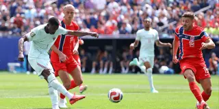 Dembélé's rapid hat-trick seals France's Group I top spot over Norway