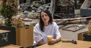 Kyiv’s bombed McDonald’s keeps serving as war rages