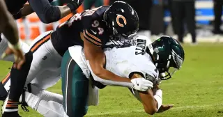 Eagles Drop to 13th in Power Rankings After Lopsided Loss to Bears
