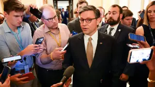 Democrats Back Johnson as GOP Rebellion Fails to Block Anti- socialism Rule