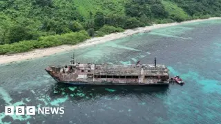 Philippines ferry fire near Coron leaves 35 dead as dozens remain missing