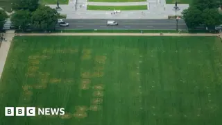 Mystery 8647 Mark on National Mall Triggers Police Probe